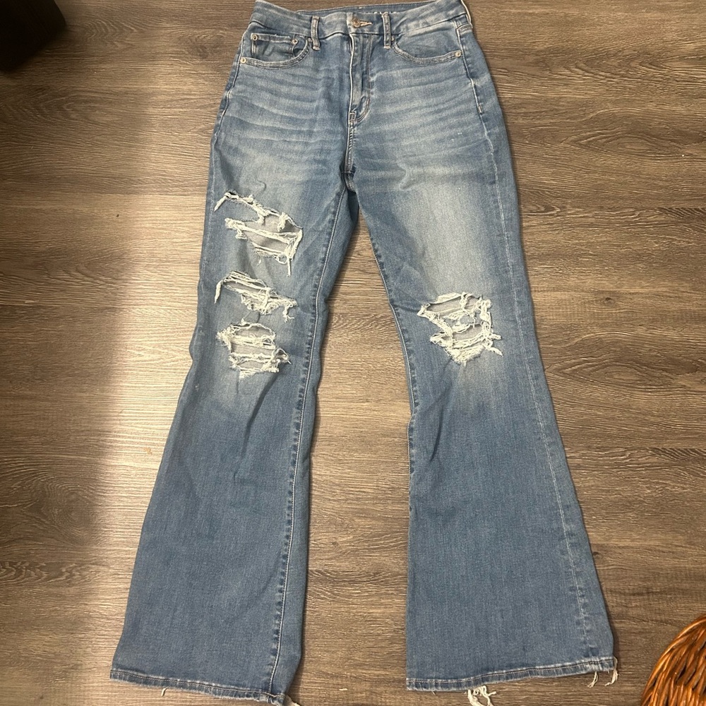 american eagle women’s bootcut jeans, worn once